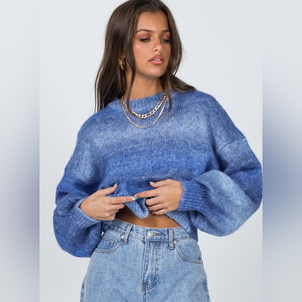 Blue sweater
